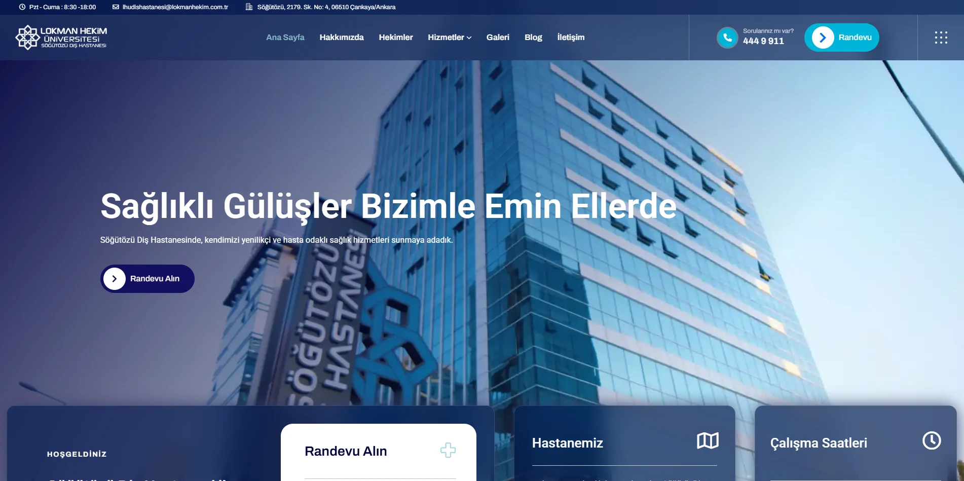 Söğütözü Diş Hastanesi |&nbsp;