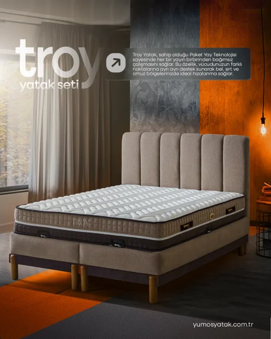 Troy Yatak Görseli